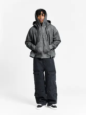 RETERNITY | Sudadera con cremallera
Produktname: Sweatjacke
Marke: RETERNITY
Farbe: beige
Kategorien: Mode,Herren
Ärmellänge: Langarm
Material: Baumwolle
Kragenform: Kapuze
Musterung: Print
Passform (Oberbekleidung): Oversized
Details: Eingrifftaschen | schwarz